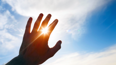 Hand over the sun