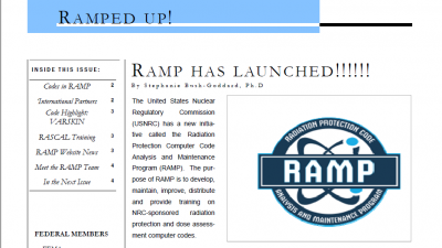 RAMP Newsletter - Spring 2015, Issue 1