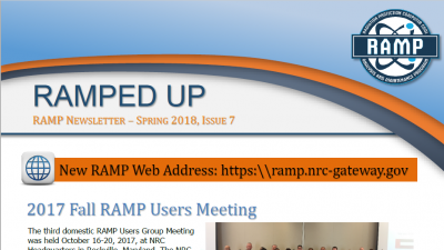 RAMP Newsletter - Spring 2018, Issue 7