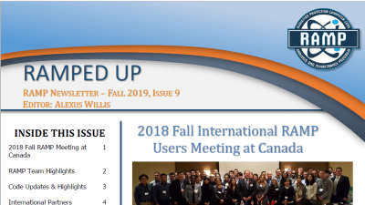 RAMP Newsletter - Fall 2019, Issue 9